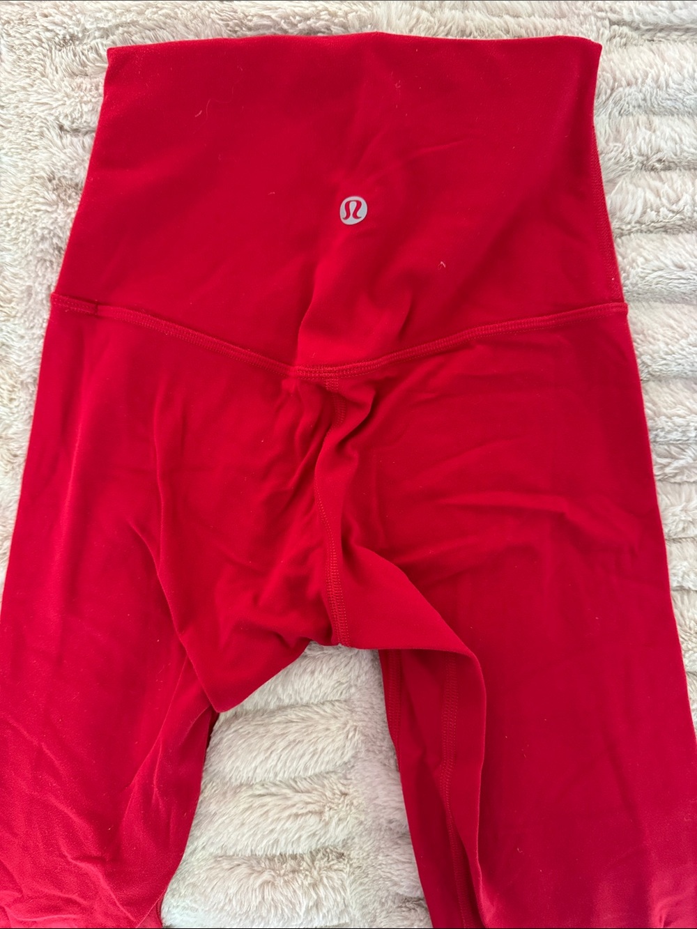 lululemon athletica High-Waist Red Leggings